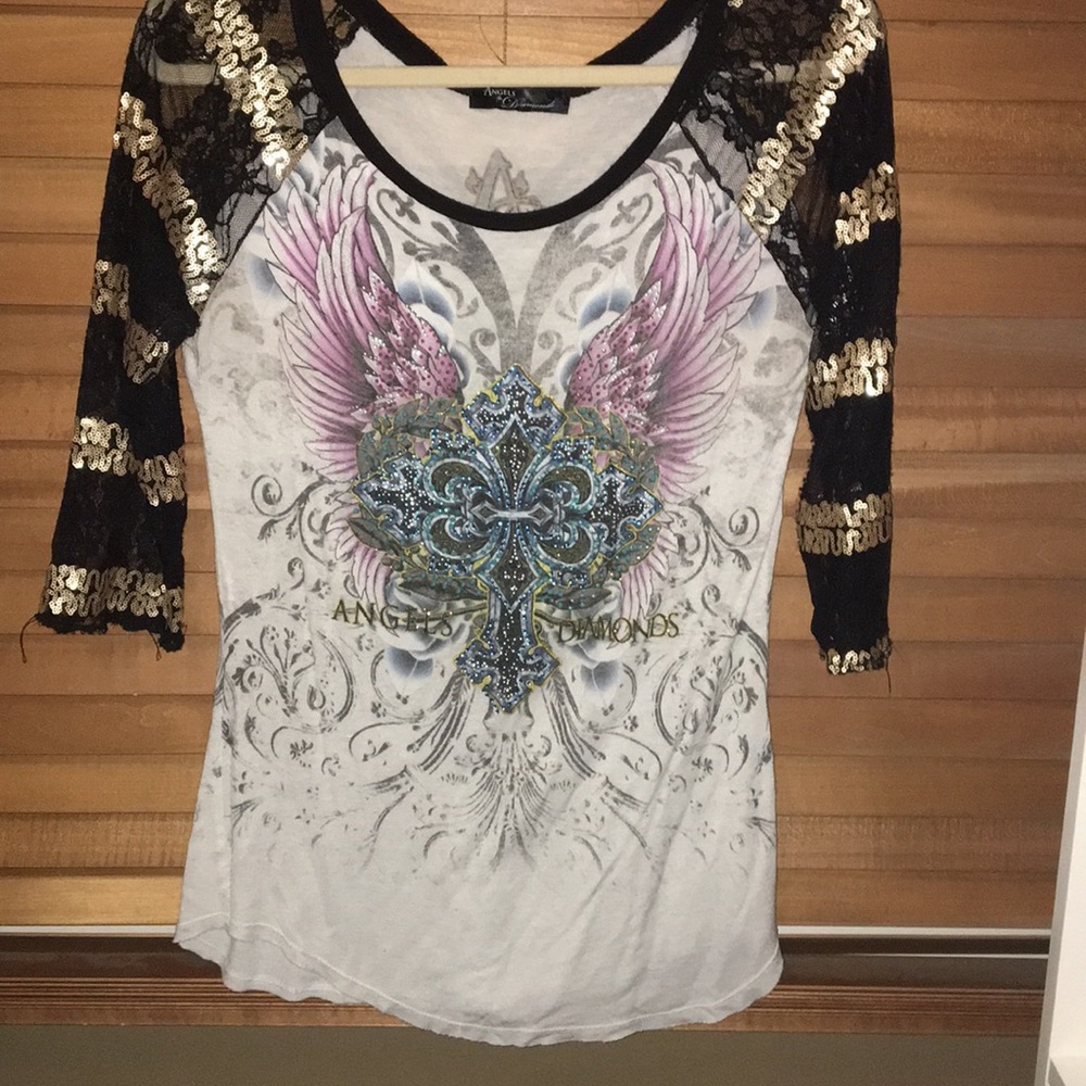Angels and diamonds top